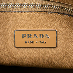 Cinghiale Leather Dome Handbag