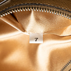 Cinghiale Leather Dome Handbag