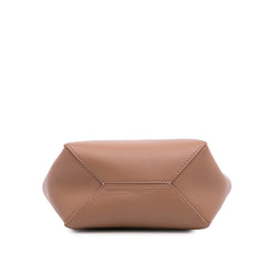 Mini Shiny Calfskin Puzzle Fold Tote