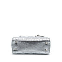 Small Metallic Grained Calfskin Cannage My ABCDior Lady Dior