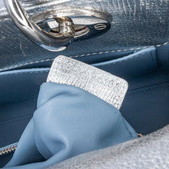 Small Metallic Grained Calfskin Cannage My ABCDior Lady Dior