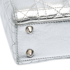 Small Metallic Grained Calfskin Cannage My ABCDior Lady Dior