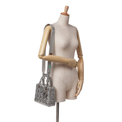 Small Metallic Grained Calfskin Cannage My ABCDior Lady Dior