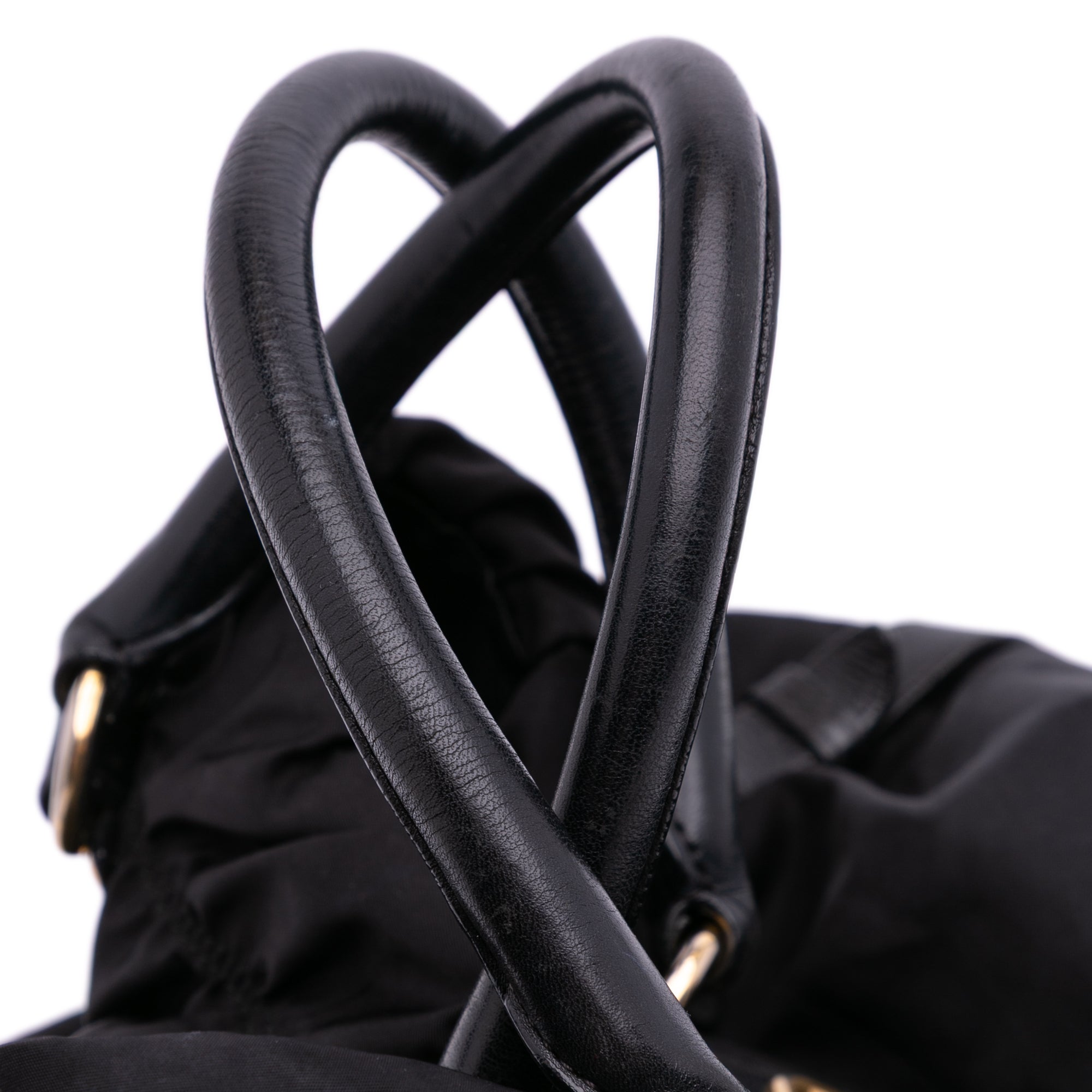 Tessuto Canapa Logo Satchel