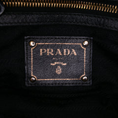 Tessuto Canapa Logo Satchel