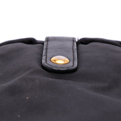 Tessuto Canapa Logo Satchel
