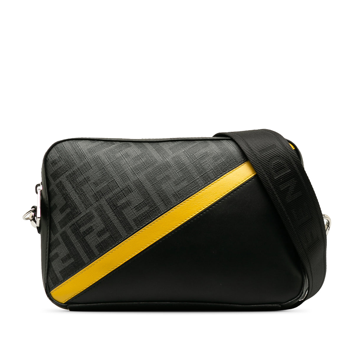 Fendi Diagonal Camera Case Crossbody Bag_0