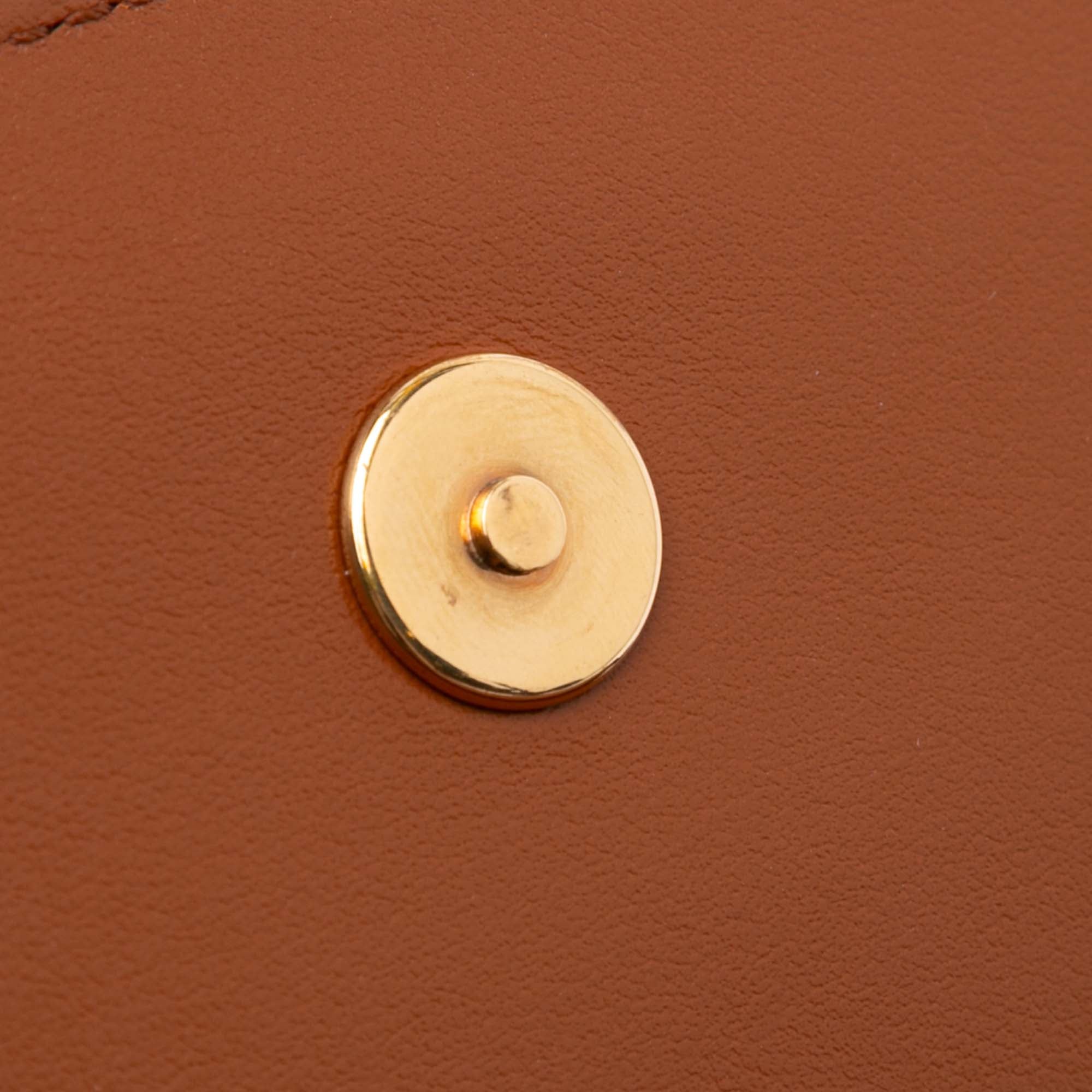 Smooth Calfskin Tabou Clutch on Strap
