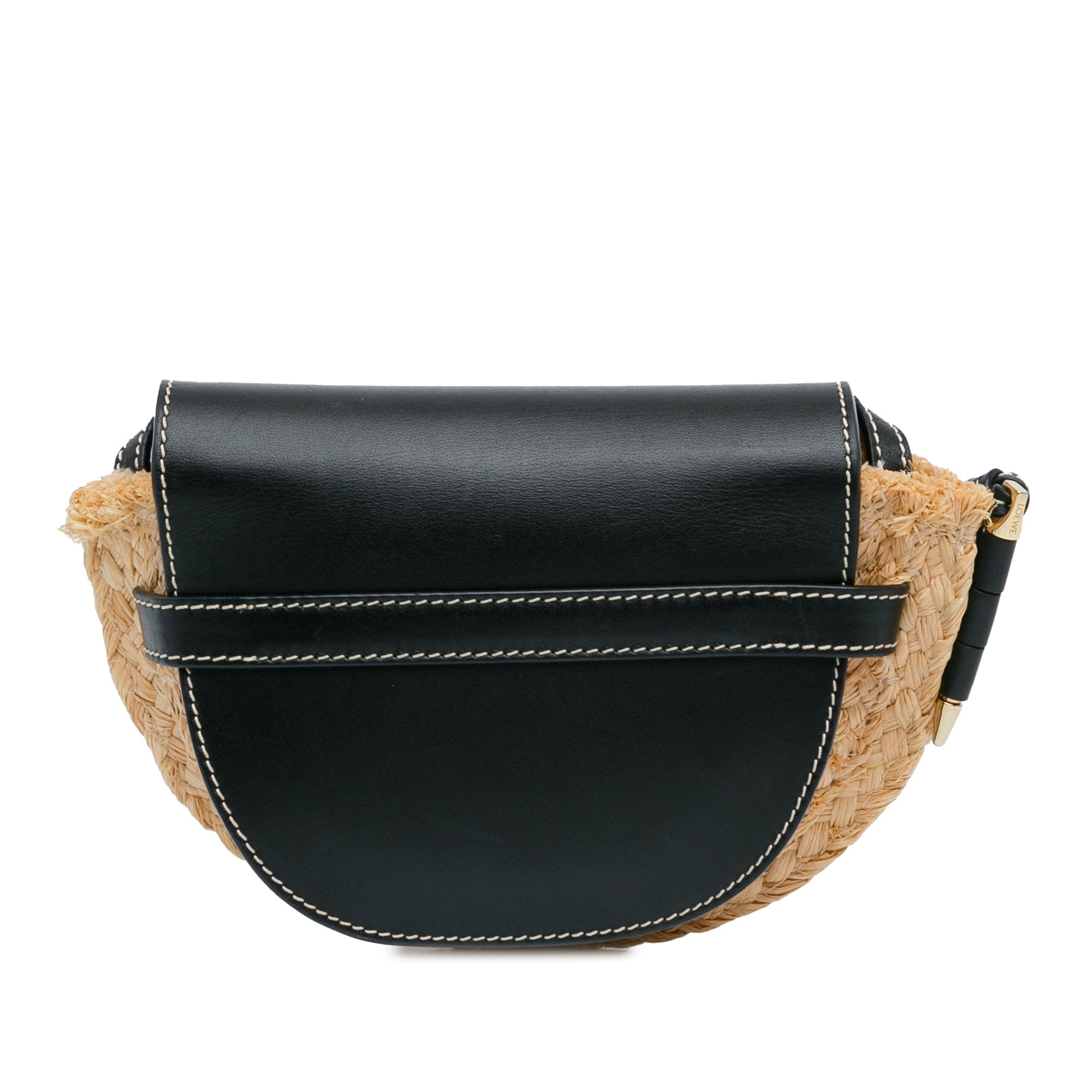 Mini Raffia Gate Crossbody