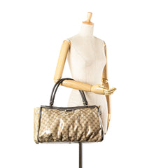 Large GG Crystal Abbey D Ring Tote