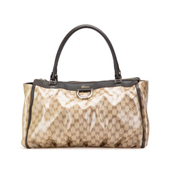 Large GG Crystal Abbey D Ring Tote