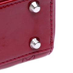 Mini Patent Cannage Lady Dior