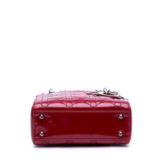Mini Patent Cannage Lady Dior