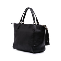 Small Pebbled Leather Soho Cellarius Satchel