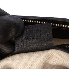 Small Pebbled Leather Soho Cellarius Satchel