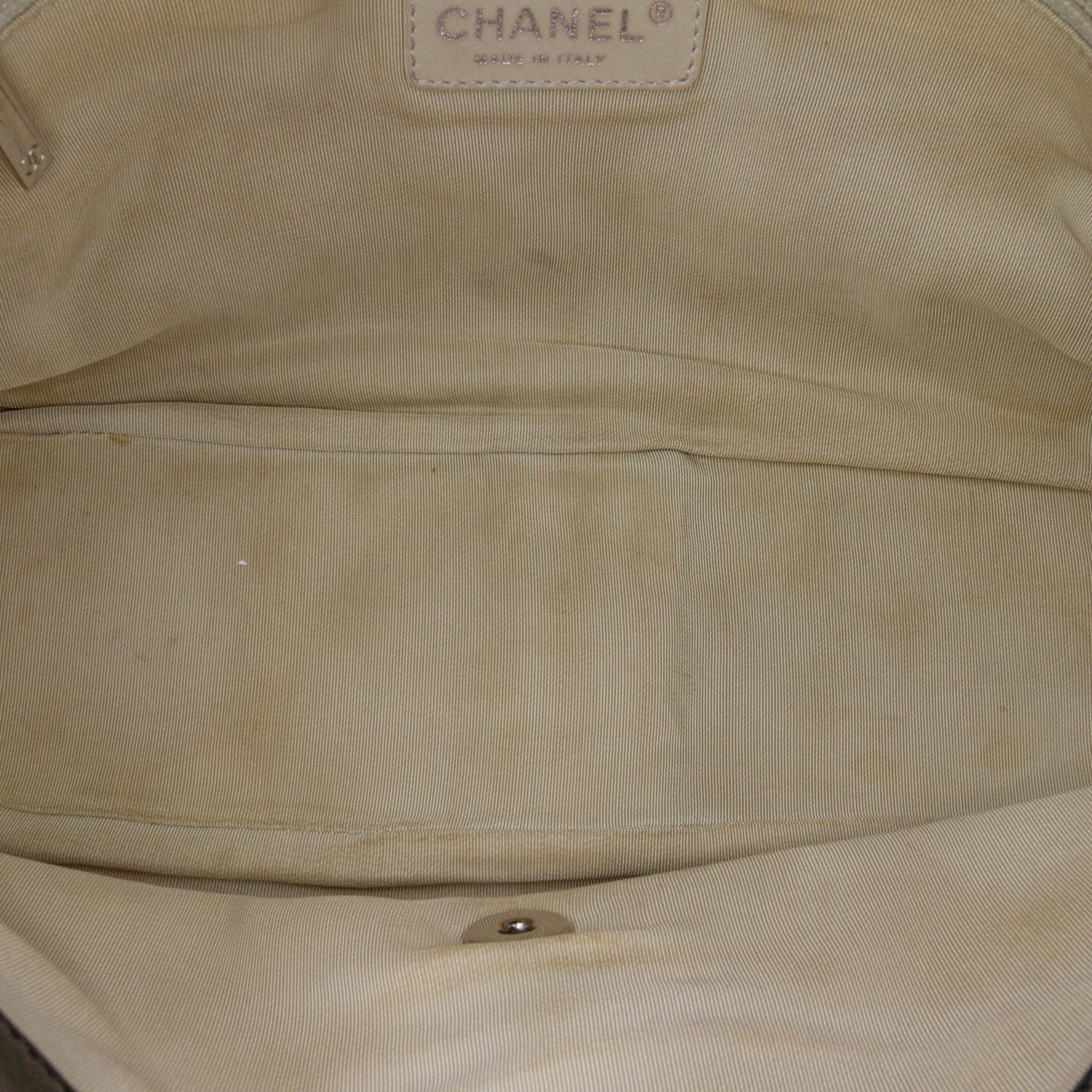 Jumbo Calfskin Canebiers Net Flap