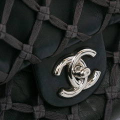 Jumbo Calfskin Canebiers Net Flap