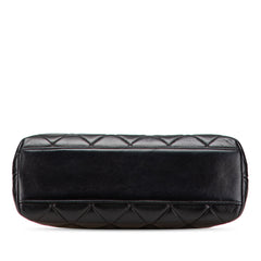 Quilted Lambskin Frame Chain Crossbody