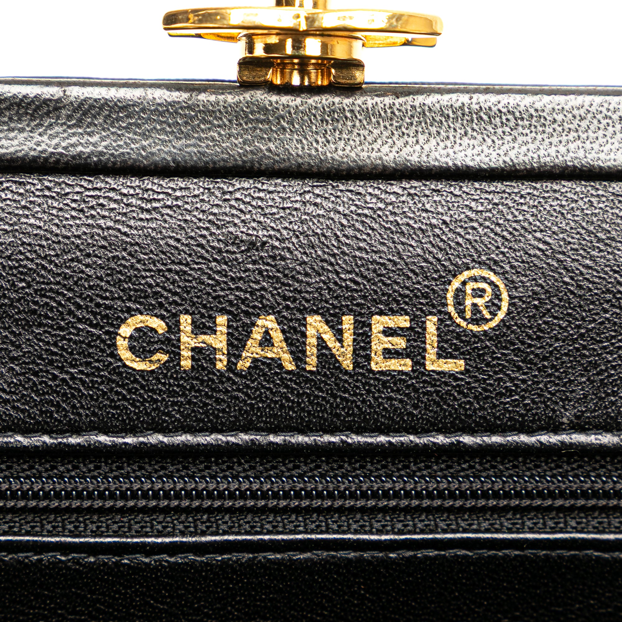 Quilted Lambskin Frame Chain Crossbody