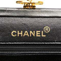 Quilted Lambskin Frame Chain Crossbody