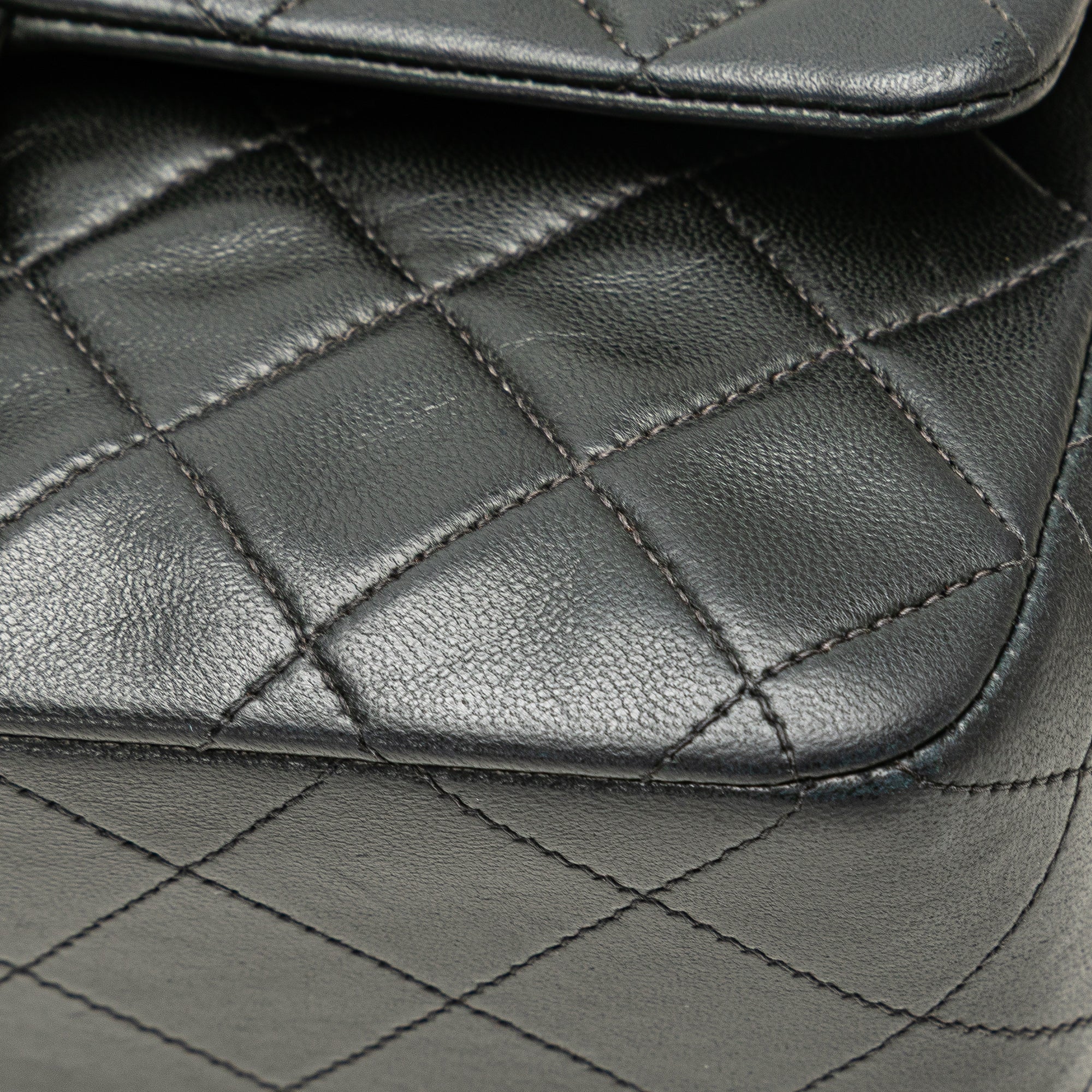 Small Classic Lambskin Double Flap
