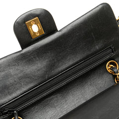 Small Classic Lambskin Double Flap
