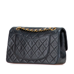 Small Classic Lambskin Double Flap