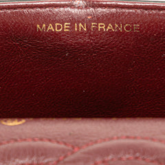 Small Classic Lambskin Double Flap