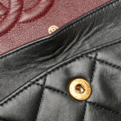 Small Classic Lambskin Double Flap