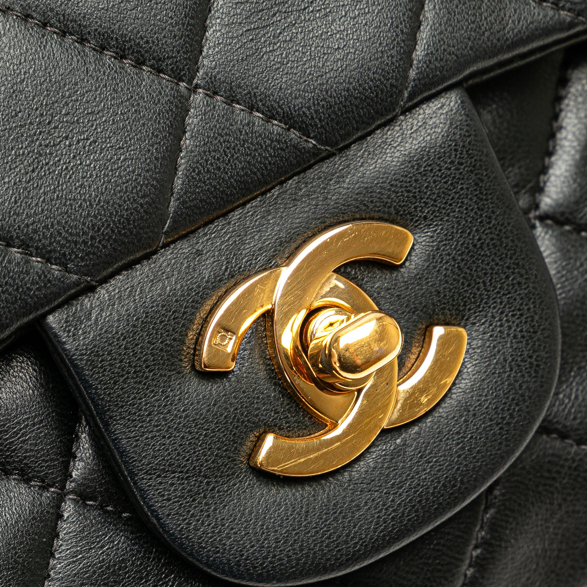 Small Classic Lambskin Double Flap