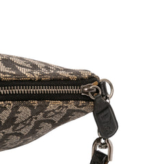 Mini Diorissimo Canvas Saddle Pochette