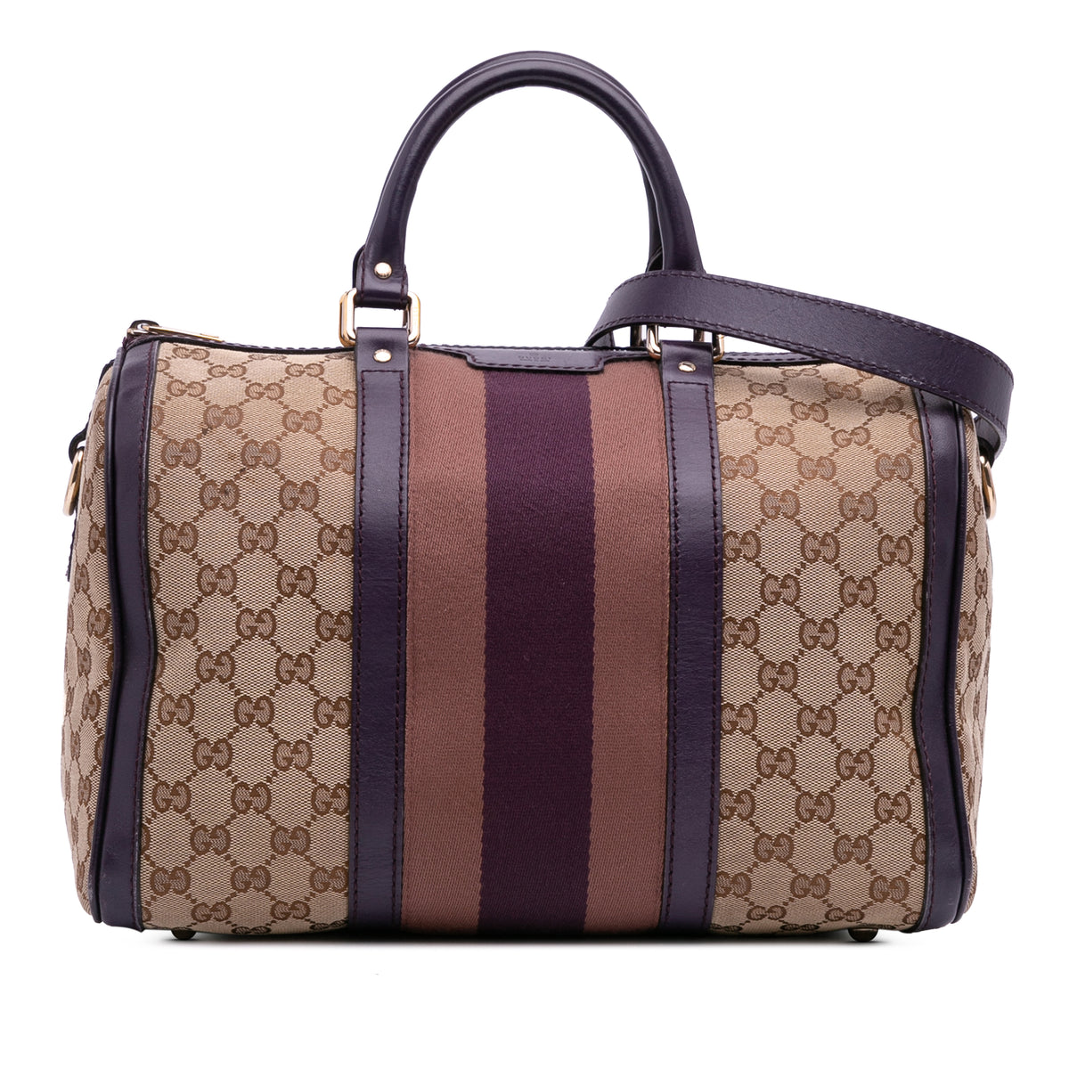 GG Canvas Web Joy Boston Bag