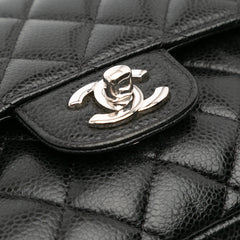 Medium Classic Caviar Double Flap