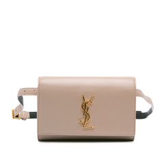 Smooth Calfskin Monogram Kate Belt Bag