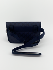 Gucci Flap Belt Bag GG Canvas