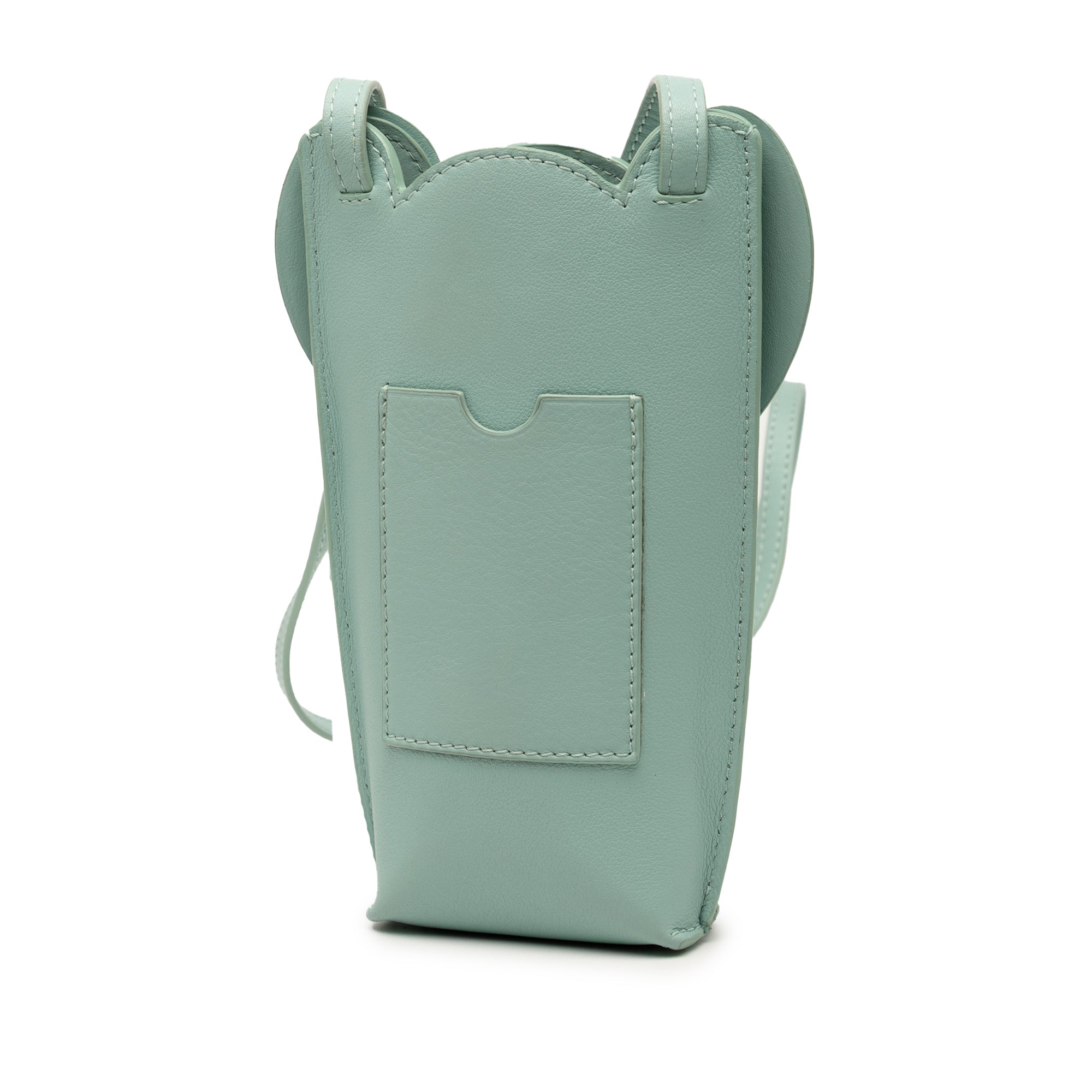Leather Elephant Pocket Crossbody