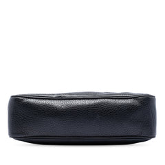 Pebbled Leather Soho Chain Zip Shoulder Bag