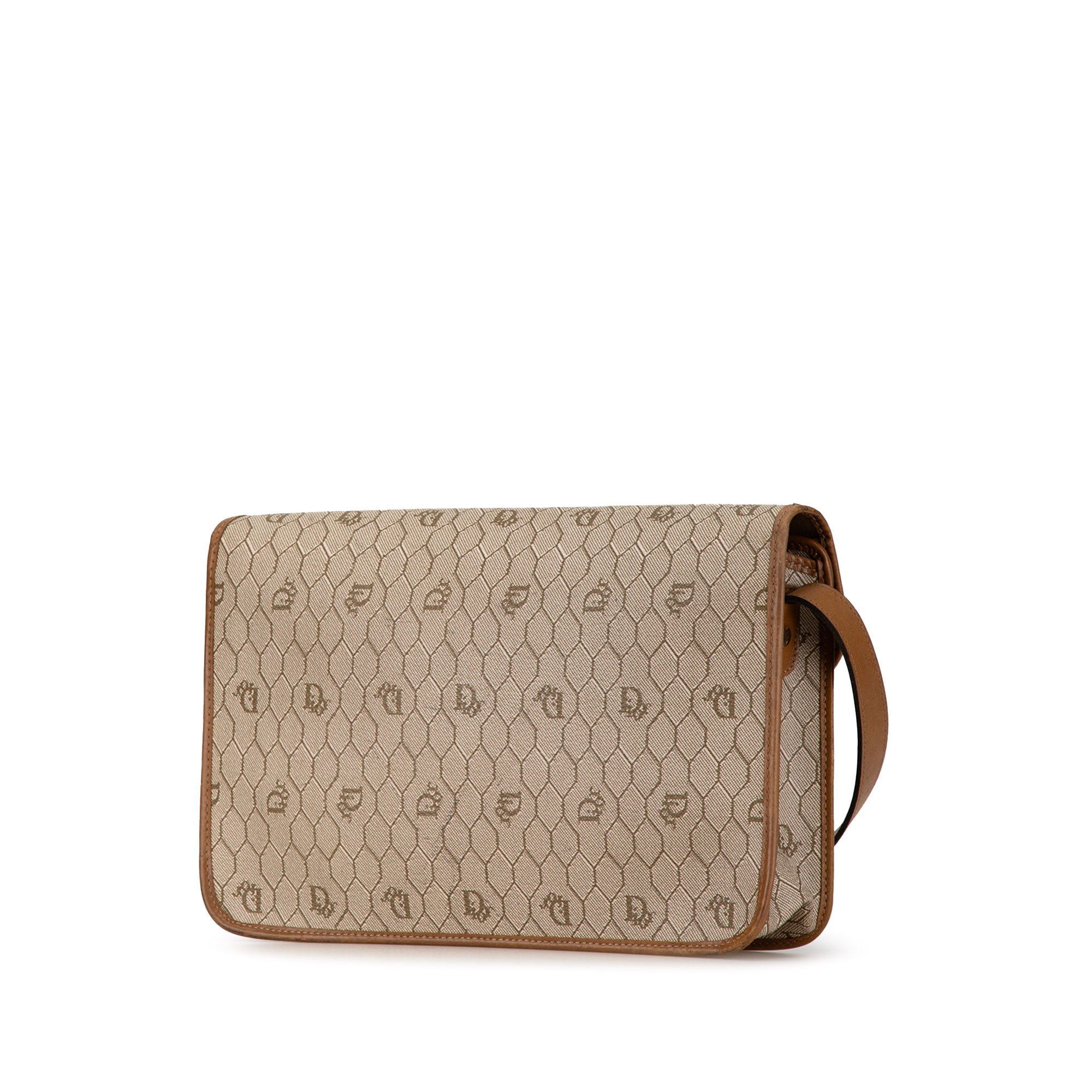 Honeycomb Coated Canvas Crossbody