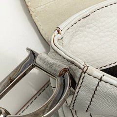 Calfskin Double Saddle Crossbody