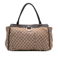 GG Canvas Abbey D Ring Tote