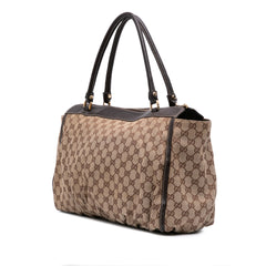 GG Canvas Abbey D Ring Tote