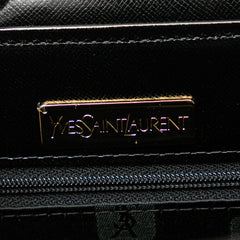 Leather Top Handle Frame Bag