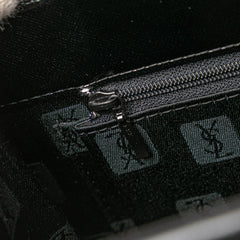 Leather Top Handle Frame Bag