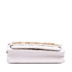 Medium Quilted Calfskin Enchained Flap
