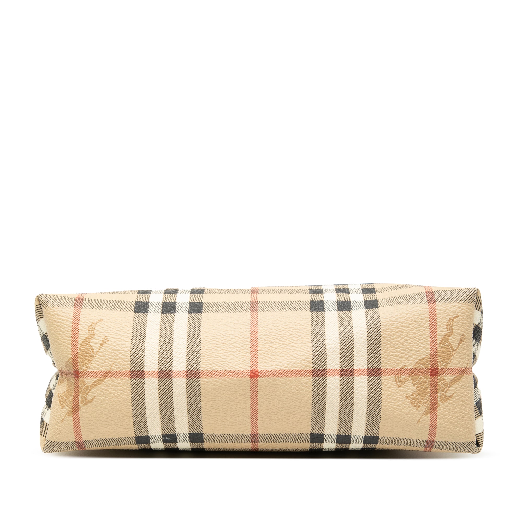 Haymarket Check Coated Canvas Pouch