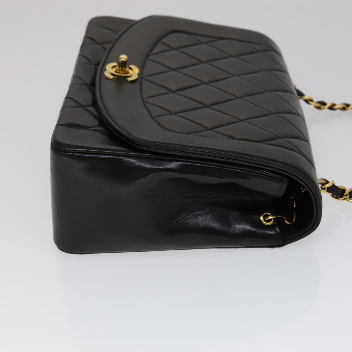 Chanel Vintage Diana Flap Bag Quilted Lambskin