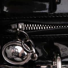 Medium Patent Cannage Lady Dior