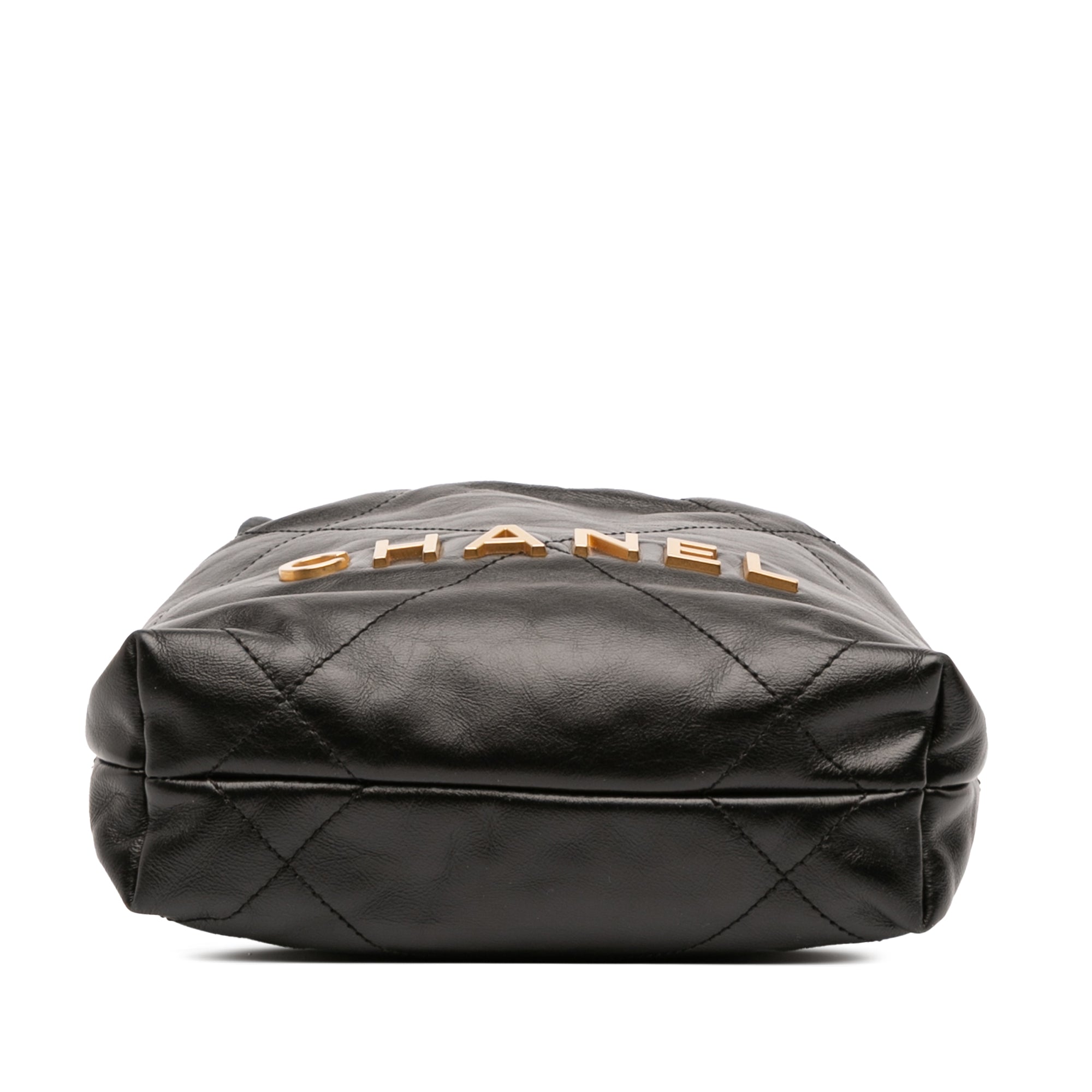 Mini Shiny Calfskin 22 Handbag