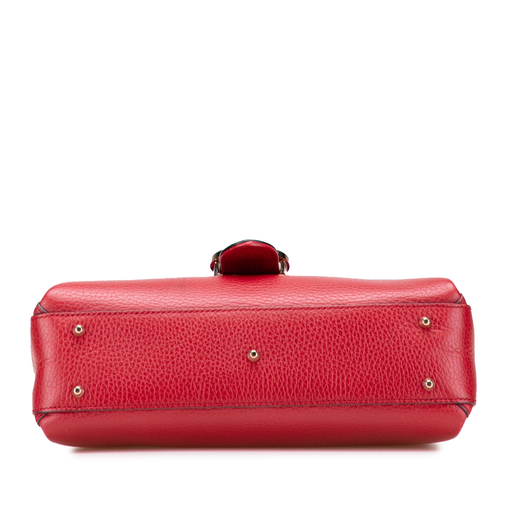 Small Dollar Calf Interlocking G Satchel