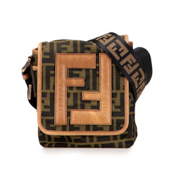 Mini FF Zucca Canvas Crossbody